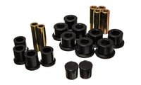 Thumbnail for Energy Suspension Rear Spring Bushing Set - Black