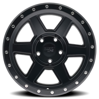Thumbnail for Dirty Life 9315 Compound 17x9 / 5x127 BP / -12mm Offset / 78.1mm Hub Matte Black Wheel