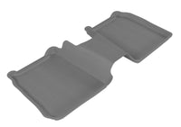 Thumbnail for 3D MAXpider 2009-2019 Ford Flex Kagu 2nd Row Floormats - Gray