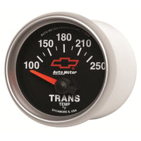 Thumbnail for Autometer GM Bowtie Black 2-1/16in 100-250 Degree F Electronic Transmission Temperature Gauge