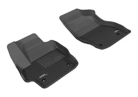 Thumbnail for 3D MAXpider 2010-2013 Mazda Mazda3 Kagu 1st Row Floormat - Black