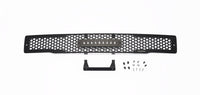 Thumbnail for Putco 15-17 Ford F-150 - SS Black Punch Design w/ 10in Luminix Light bar Bumper Grille Inserts
