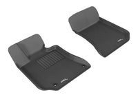 Thumbnail for 3D MAXpider 2010-2012 Mercedes-Benz E-Class Coupe C207 Kagu 1st Row Floormat - Black