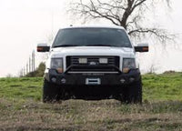 Thumbnail for Road Armor 09-14 Ford F-150 Stealth Front Winch Bumper w/Pre-Runner Guard - Tex Blk