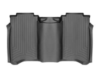Thumbnail for WeatherTech 2017+ Nissan Titan / Titan XD Rear FloorLiner - Black (Crew Cab; Fits Both Vinyl/Carpet)