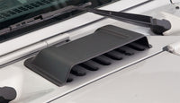 Thumbnail for Bushwacker 98-18 Jeep Wrangler Trail Armor Hood Scoop (Textured Tpo) - Black