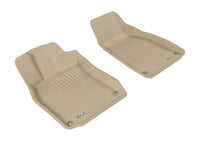 Thumbnail for 3D MAXpider 2005-2011 Audi A6/S6 Kagu 1st Row Floormat - Tan