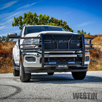 Thumbnail for Westin 19-22 Dodge Ram 2500/3500 HDX Modular Grille Guard - Black