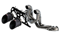 Thumbnail for Borla 2017-2022 Ford GT 3.5L V6 AT/MT RWD 2DR 3-2in ATAK Catback 5in Dual Round Angle Cut CF Tips
