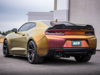 Thumbnail for Borla 16-17 Chevy Camaro 6.2L 4in Dual CF Tips w/Black Core Dual Split Exit ATAK Catback Exhaust