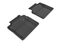 Thumbnail for 3D MAXpider 2011-2019 Infiniti Q70/M37 Kagu 2nd Row Floormats - Black