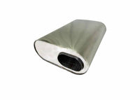 Thumbnail for Granatelli 3.0in Inlet 3.0in Outlet 13x9.5x6in Oval Muffler