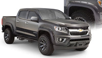 Thumbnail for Bushwacker 15-18 Chevy ado Fleetside Pocket Style Flares 4pc 74.0in Bed - Black