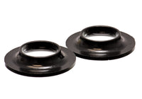 Thumbnail for Energy Suspension Universal 2 1/8in ID 4 1/8in OD 13/16in H Black Coil Spring Isolators (2 per set)