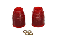 Thumbnail for Energy Suspension 3-1/8in Bumpstop Set - Red