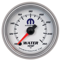 Thumbnail for Autometer Mopar 52.4mm SSE 100-260 Degree F Water Temperature Gauge