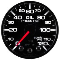 Thumbnail for Autometer Spek-Pro - Nascar 2-1/16in Oil Press 0-120 psi Bfb Ecu