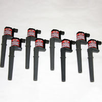Thumbnail for Granatelli 99-14 Ford 4.6L/5.4L/5.8L 4V Hot Street Coil Packs - Black (Set of 8)