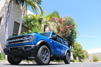 Thumbnail for Go Rhino 21-24 Ford Bronco 4WD 4dr (Excl. Bronco Sport) Frame Mount Sliders - Tex. Blk