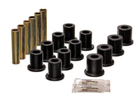 Thumbnail for Energy Suspension Fd 4 Wd Frt Sprg Bush Set - Black