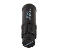 Thumbnail for NRG 700 Series M12 X 1.25 Steel Lug Nut w/Dust Cap Cover Set 21 Pc w/Locks & Lock Socket - Black