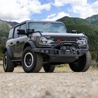 Thumbnail for Go Rhino 21-24 Ford Bronco (Excl. Sport) Rockline Front Bumper Lower Skid Plate