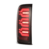 Thumbnail for AlphaRex 14-18 Chevy Silverado 1500 Luxx-Series LED Tail Lights Alpha-Black w/Activ Light/Seq Signal