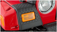 Thumbnail for Bushwacker 97-06 Jeep Wrangler Trail Armor Front Corners - Black