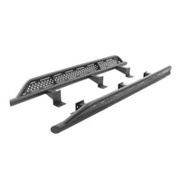 Thumbnail for Go Rhino 18-20 Jeep Wrangler JLU JL Frame Mount Sliders