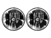 Thumbnail for KC HiLiTES 07-18 Jeep JK (Not for Rubicon/Sahara) 7in. Gravity LED DOT Headlight (Pair Pack System)