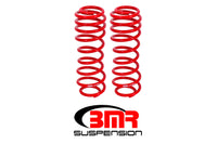 Thumbnail for BMR 05-14 S197 Mustang GT/GT500 Rear Performance/Drag Lowering Springs - Red