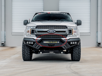 Thumbnail for Road Armor 18-20 Ford F150 SPARTAN Front Bumper Bolt-On Pre-Runner Guard - Tex Blk