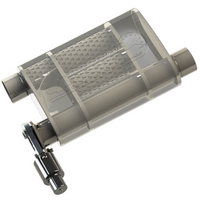 Thumbnail for QTP 3in Weld-On 304SS Screamer Muffler w/Bolt-On QTEC Electric Cutout