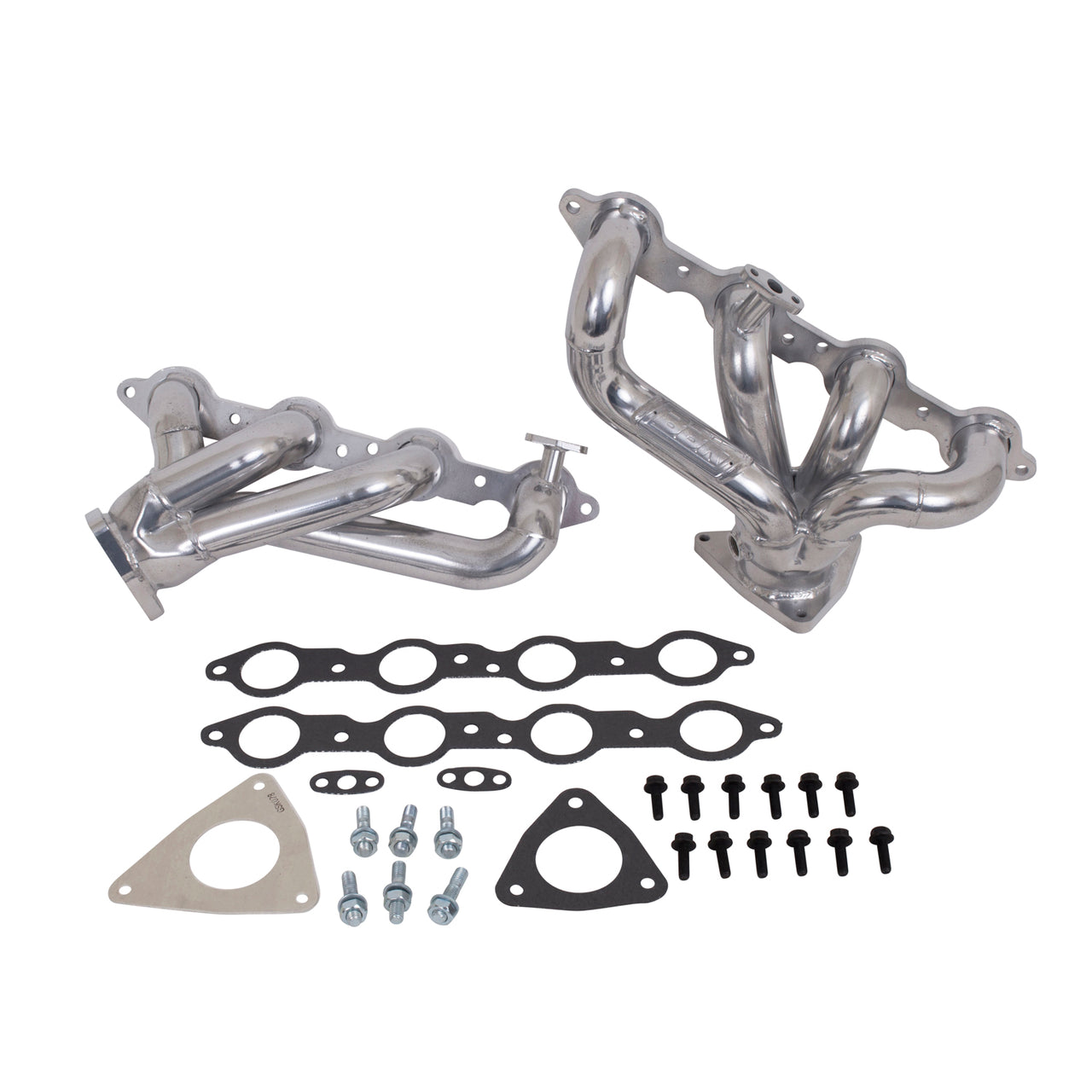 2001-2002 CAMARO/FIREBIRD LS1 1-3/4 SHORTY HEADERS (POLISHED SILVER CERAMIC)