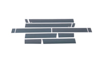 Thumbnail for Putco 11-16 Ford SuperDuty - Crew Cab 8ft (12pcs - 6.25in Wide) Black Platinum Rocker Panels