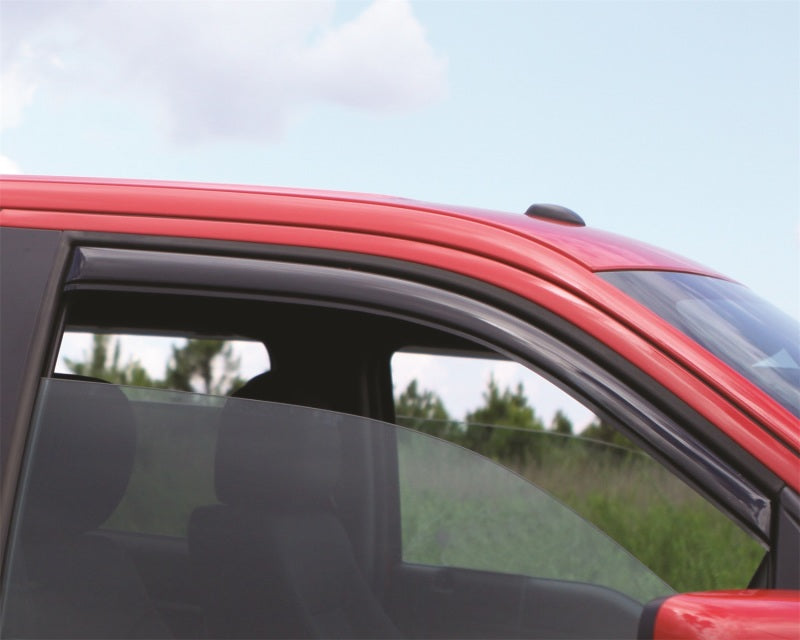 AVS 05-10 Dodge Dakota Quad Cab Ventvisor In-Channel Window Deflectors 2pc - Smoke