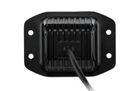 Thumbnail for Hella Universal Black Magic 3.2in L.E.D. Cube Kit - Flood Beam (Flush Mount)