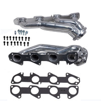 Thumbnail for 2009-2021 DODGE 5.7L CHALLENGER CHARGER HEMI CARS 1-3/4 SHORTY HEADERS (POLISHED SILVER CERAMIC)
