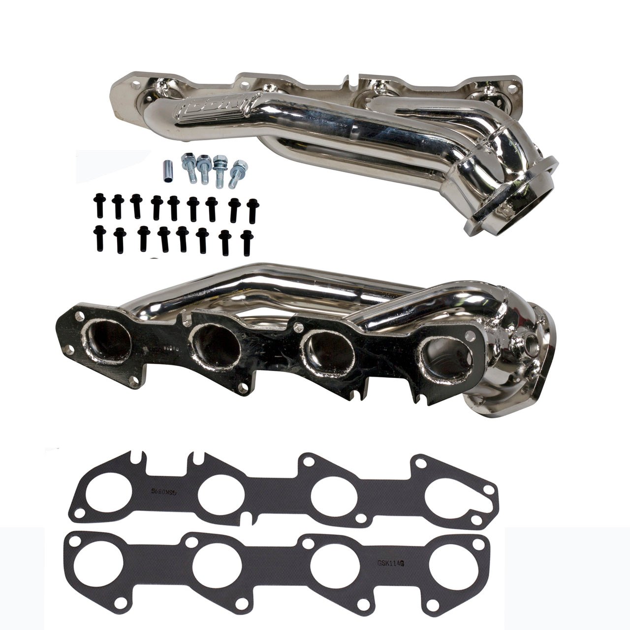 2009-2021 DODGE 5.7L CHALLENGER CHARGER HEMI CARS 1-3/4 SHORTY HEADERS (CERAMIC)