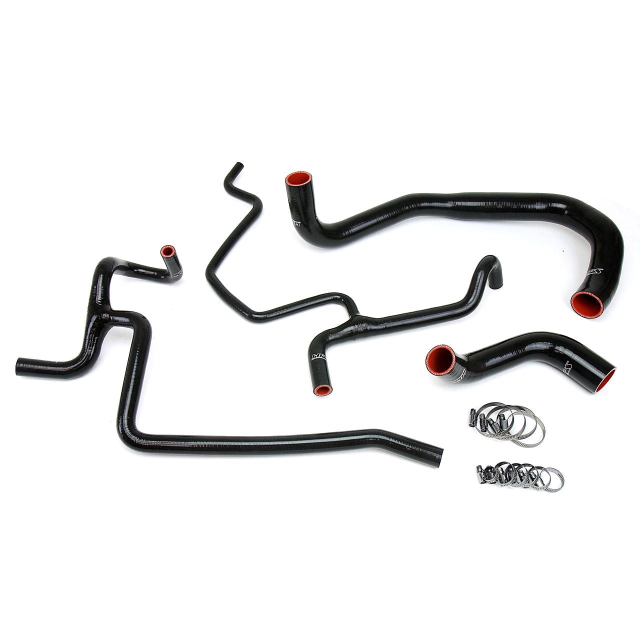 HPS Black Reinforced Silicone Radiator + Heater Hose Kit Coolant for Dodge 11-18 Charger 5.7L V8 Non Pursuit
