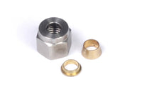 Thumbnail for Haltech 1/4in Nut & Brass Ferrule
