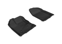 Thumbnail for 3D MAXpider 2007-2014 Ford Edge Kagu 1st Row Floormat - Gray