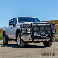 Thumbnail for Westin Chevrolet Silverado 2500/3500 20-21 HDX Winch Mount Grille Guard