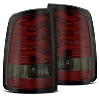 Thumbnail for AlphaRex 09-18 Dodge Ram 1500 PRO-Series LED Tail Lights Red Smoke