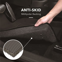 Thumbnail for 3D MAXpider 2019-2023 Genesis G70 AWD Kagu 1st Row Floormat - Black