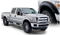 Thumbnail for Bushwacker 08-10 Ford F-250 Super Duty Styleside Pocket Style Flares 4pc 81.0/96.0in Bed - Black