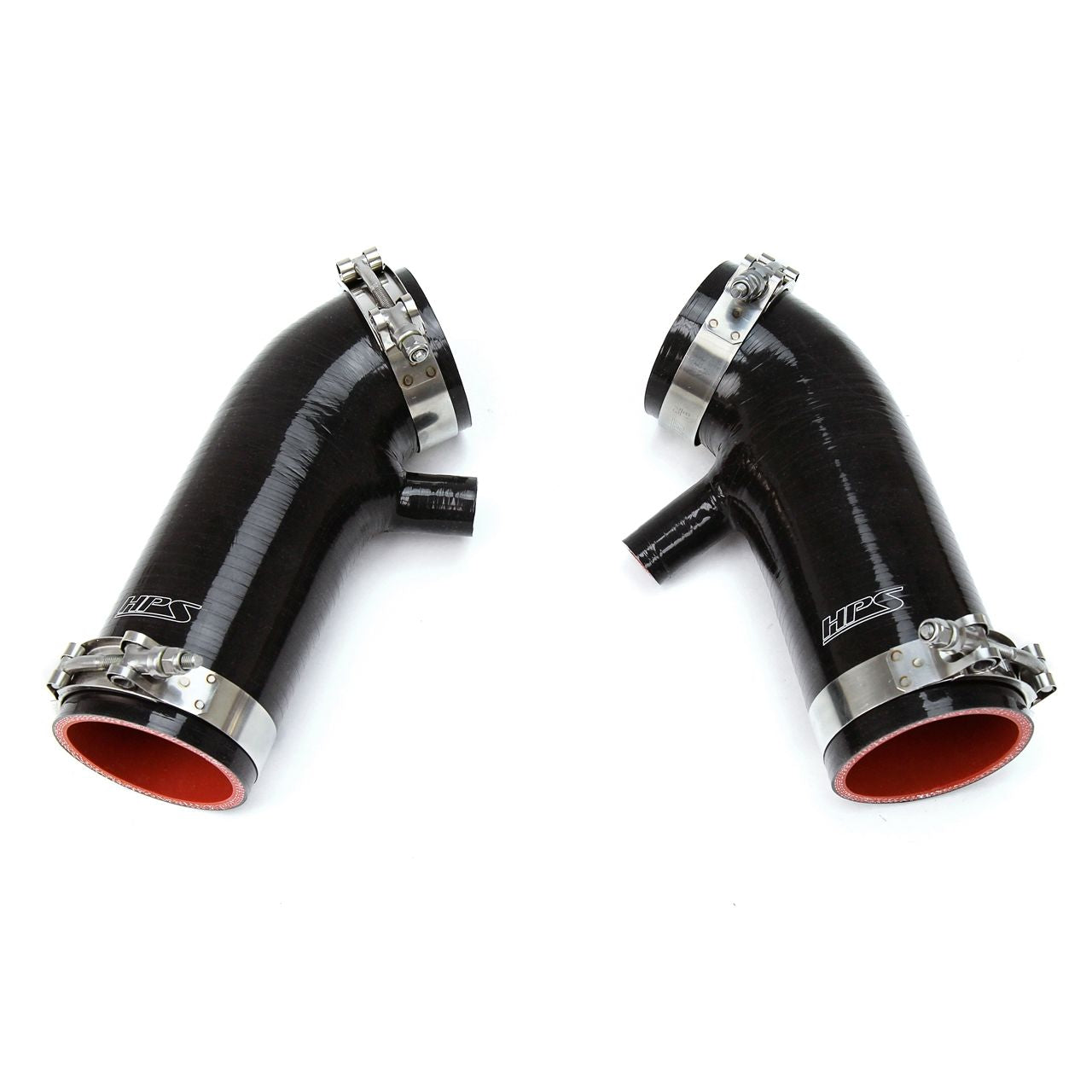 HPS Black Reinforced Silicone Post MAF Air Intake Hose Kit for Infiniti 08-09 EX35 3.7L