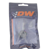Thumbnail for DeatschWerks 8AN Female Flare Cap - Anodized Matte Black