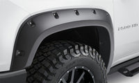 Thumbnail for Bushwacker 19-21 Chevrolet Silverado 2500 / 3500 HD (Excl. Dually) Forge Style Flares 4pc - Black