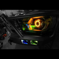 Thumbnail for Road Armor 12-15 Toyota Tacoma Stealth Front Winch Bumper w/Lonestar Guard - Tex Blk